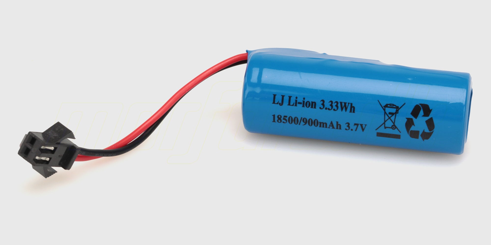 18500 Li-ion 3,7V 900mAh