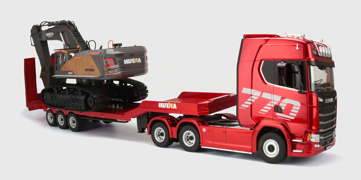 Huina Scania 770S med Trailer 1:18