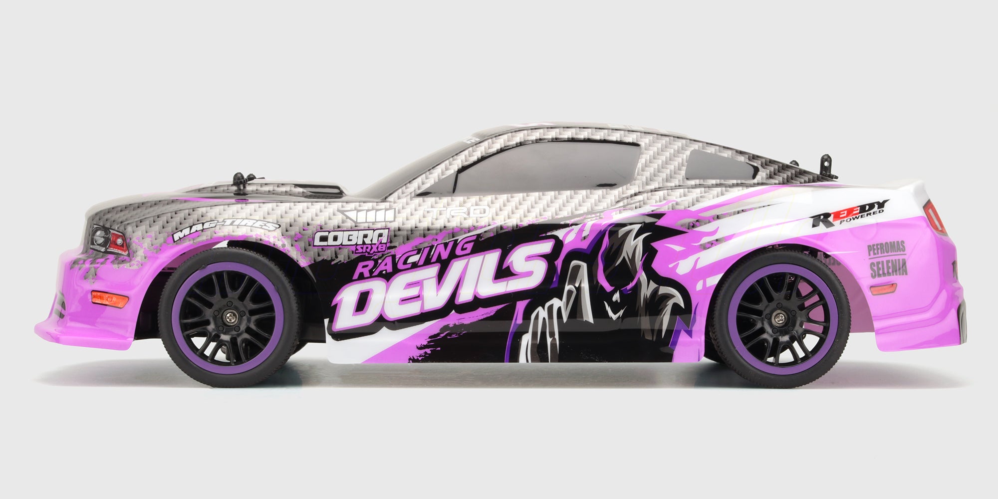 Lilla Xtreme Racer Rally Sprint set direkte fra siden