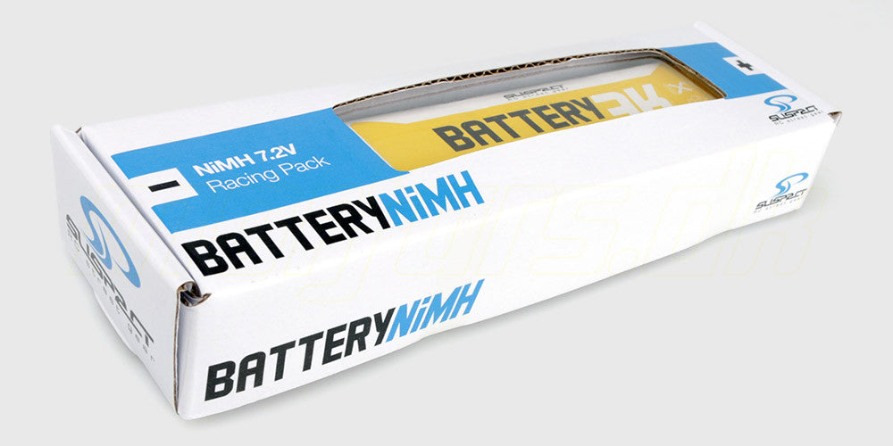 Genopladelig batteripakke på 7,2V