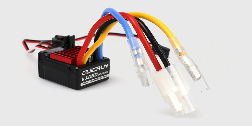Quicrun ESC med Tamiya stik