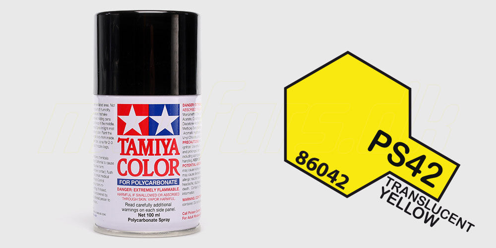 Tamiya Color PS-42Translucent Yellow