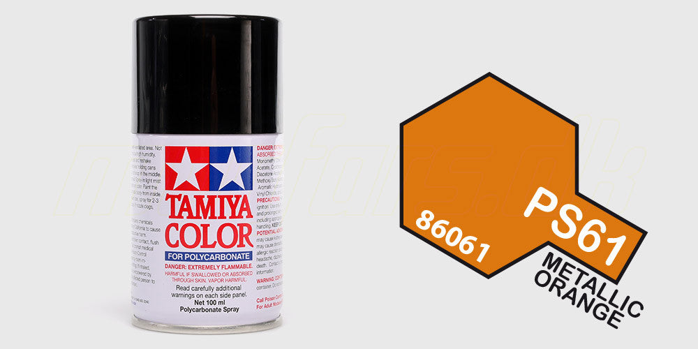 Tamiya Color PS-61 Metallic Orange