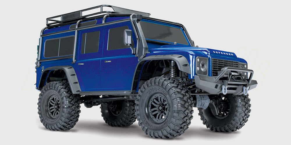 Traxxas TRX-4 metallic blue