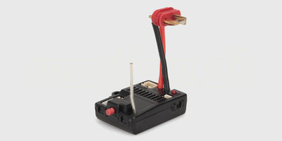 Hurricane XL ESC-enhet med køleribber og ledninger til fjernstyret bil, model 14301-36.