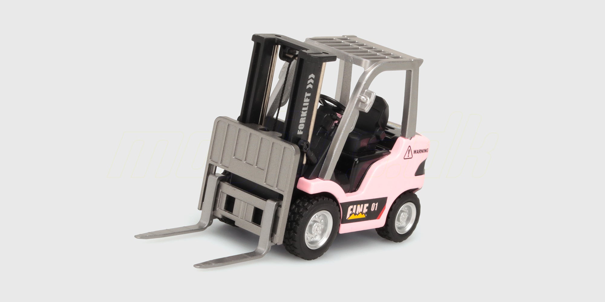 Pink Mini Engineering Car gaffeltruck