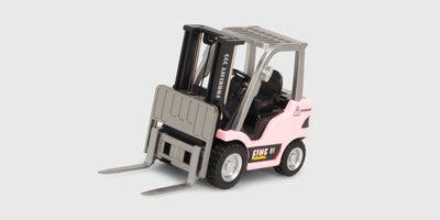 Pink Mini Engineering Car gaffeltruck