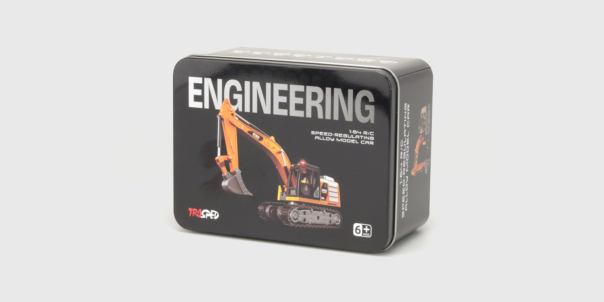 Metalæske til Mini Engineering Car gravemaskine