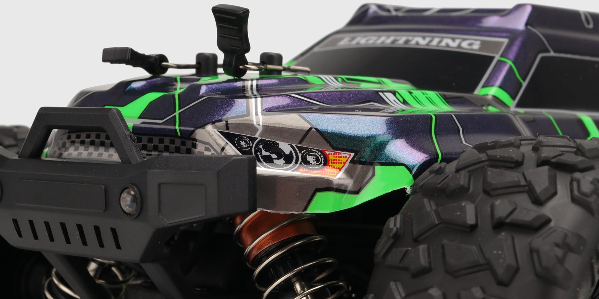 Detaljeret nærbillede af Hurricane Brushless