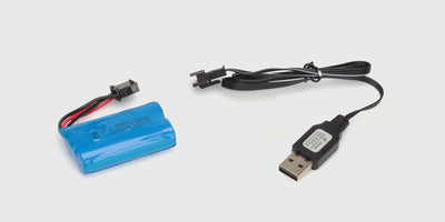 Traktor med genopladelig batteripakke