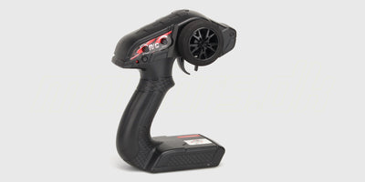 Sort 2,4 GHz fjernstyring til Hurricane fjernstyret bil med ergonomisk greb og præcis styring.