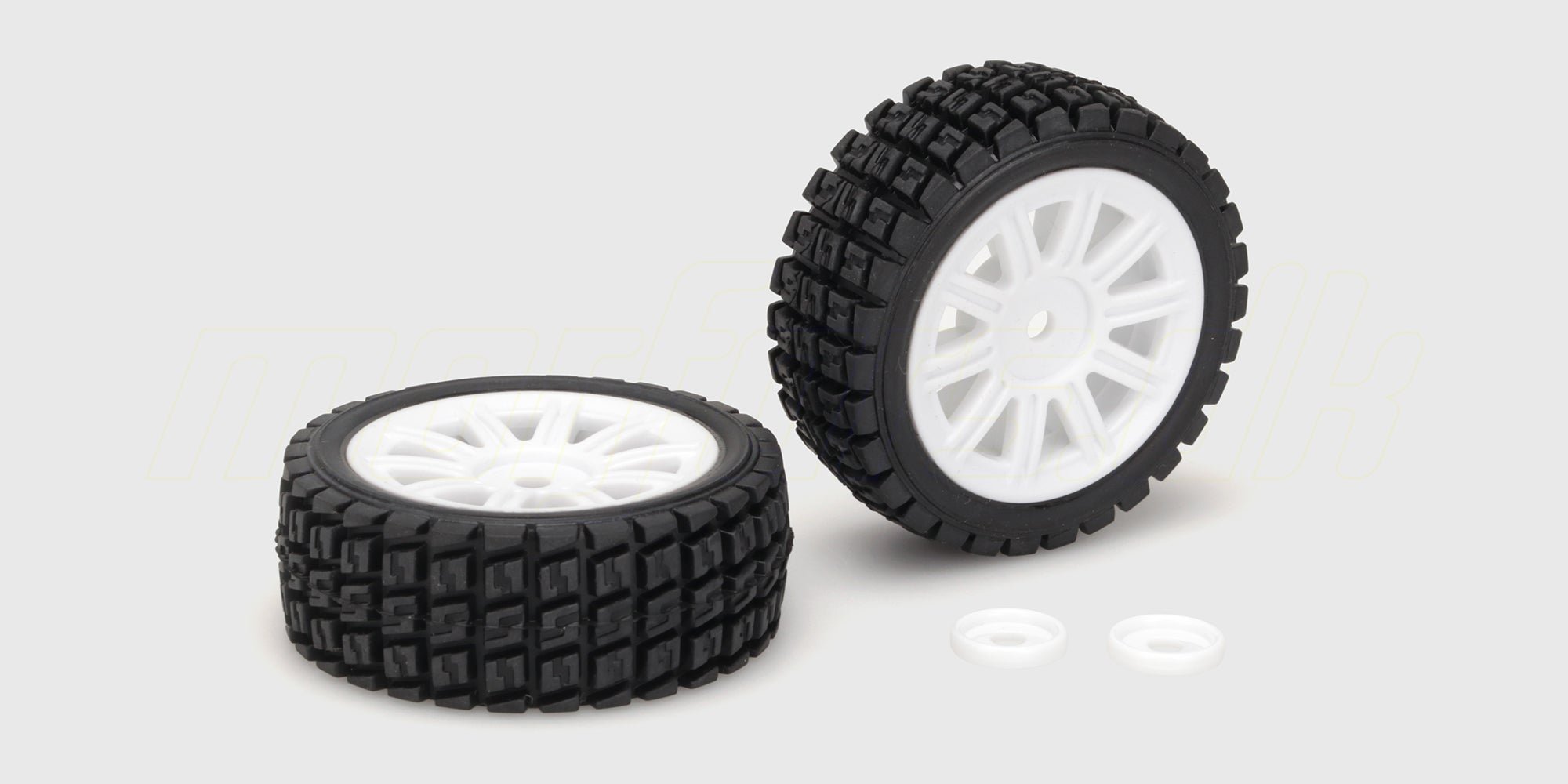 HyperGo Rally Wheels Complete (2 pcs.)