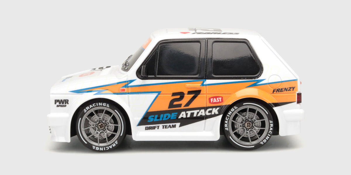 Q-drift GTI Hvid set fra den anden side