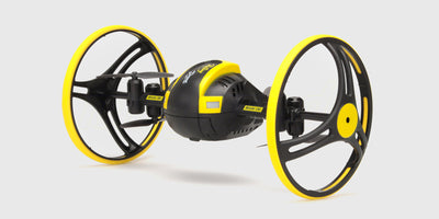 Rolling Drone set skråt bagfra