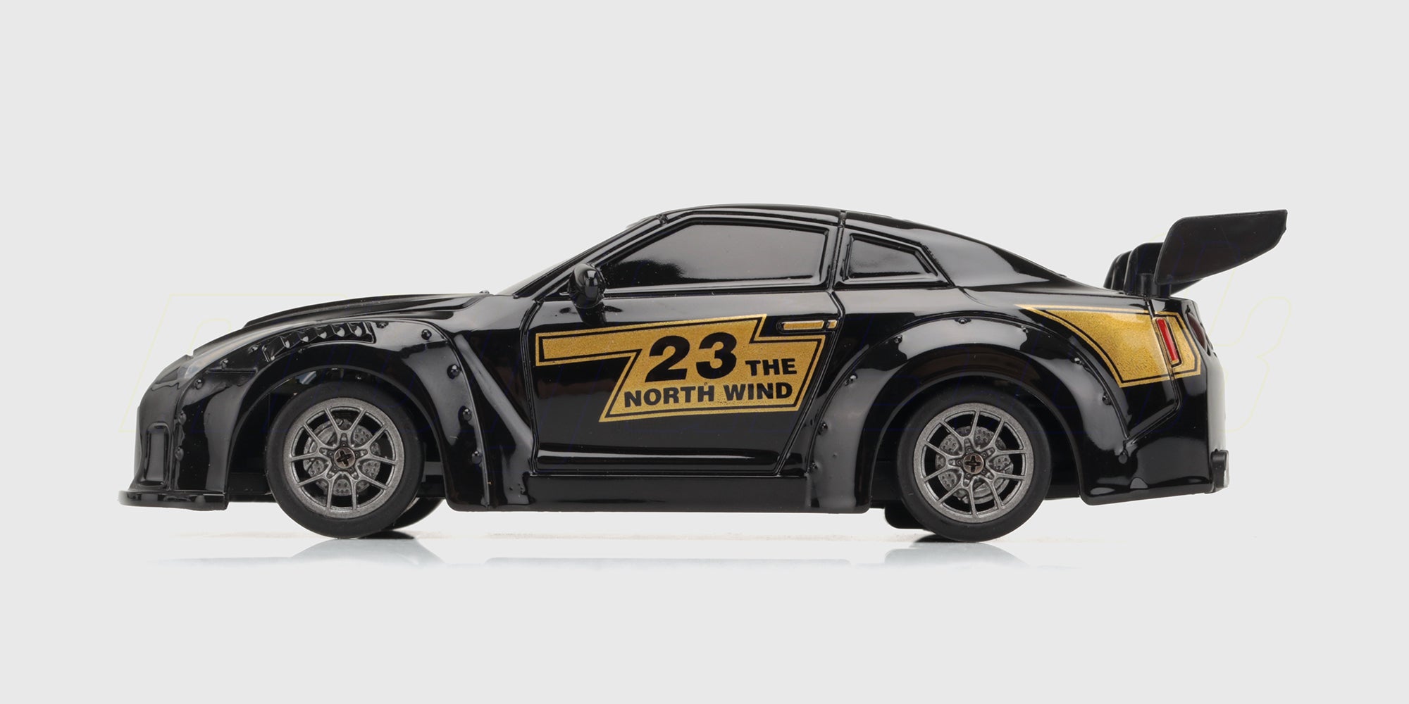 Mini BTD Drifter i Sort set fra siden 