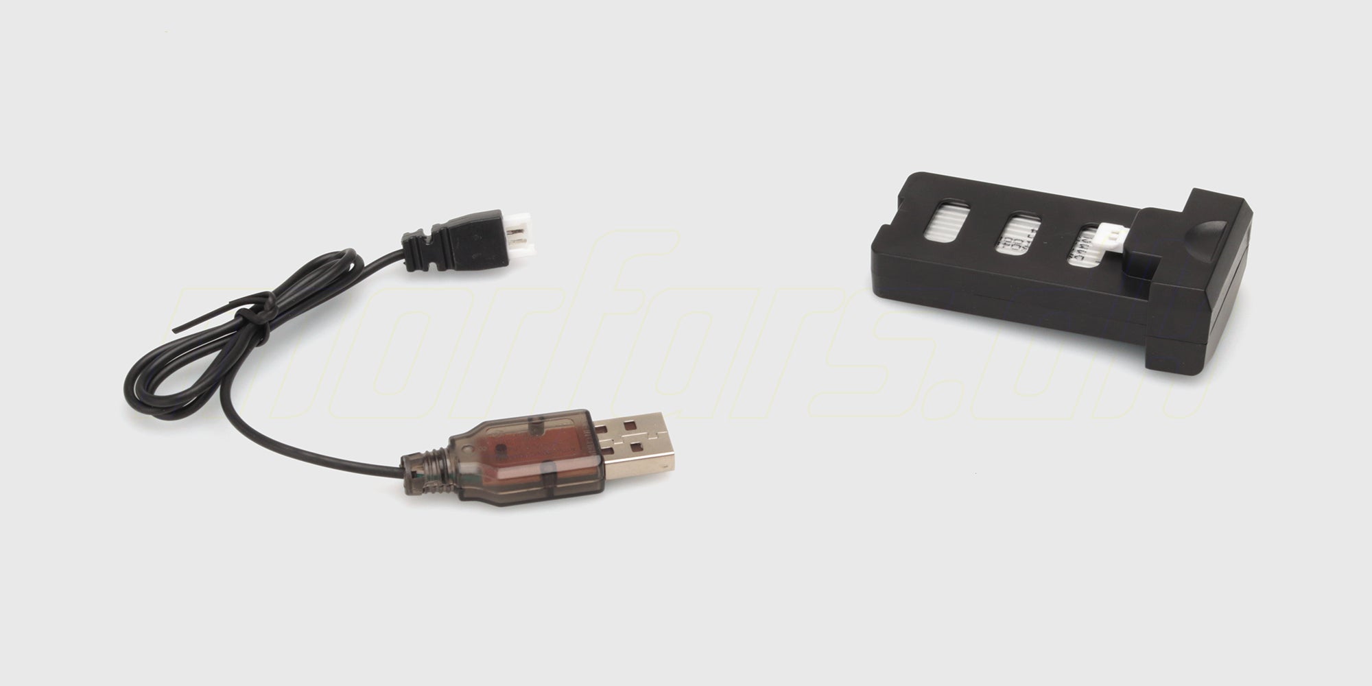 USB oplader og batteripakke