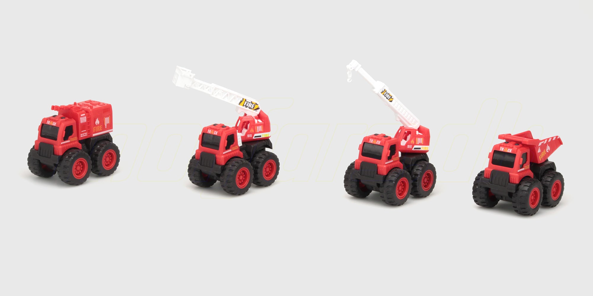 Micro Monster Friktions Bil