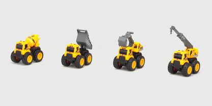 Micro Monster Friktions Bil