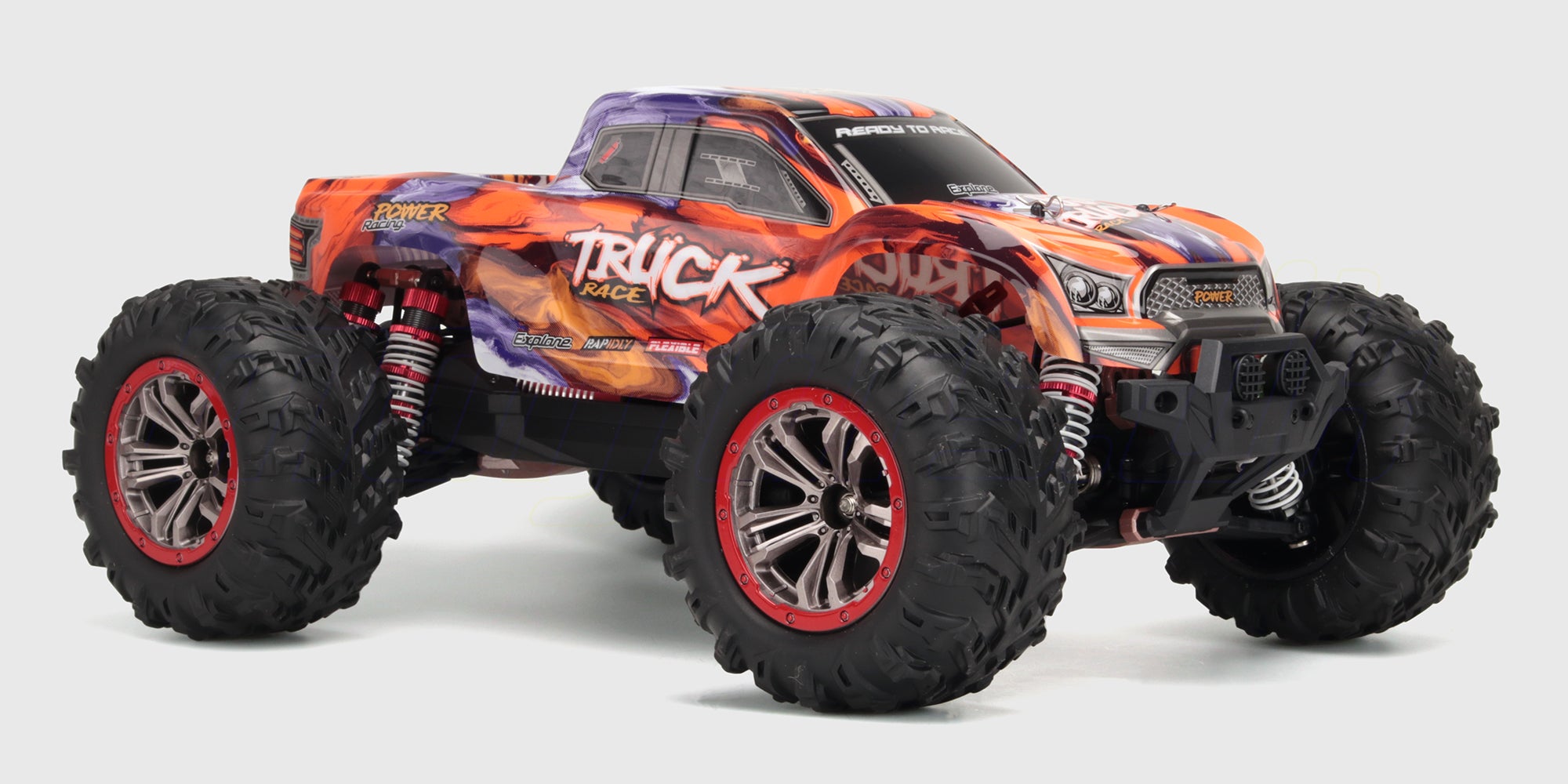 XLH Race Truck fjernstyret bil med brushless motor og kraftig kontruktion