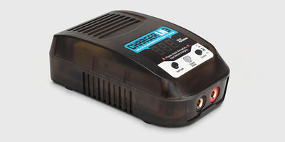 Charger LN3 multianvenderlig hurtiglader til LiPo og NiMH batterier med display og indstillelig ladestrøm.
