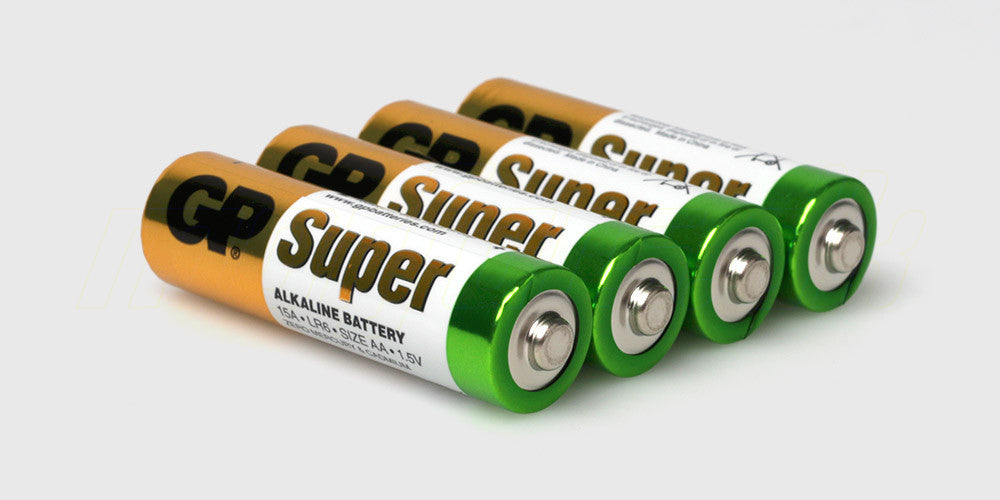 AA Alkaline batterier