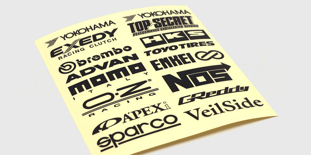 Store logoer til fjernstyret biler