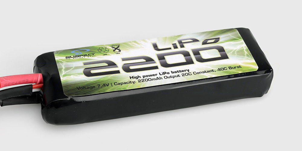 LiPo batteripakke 7,4V