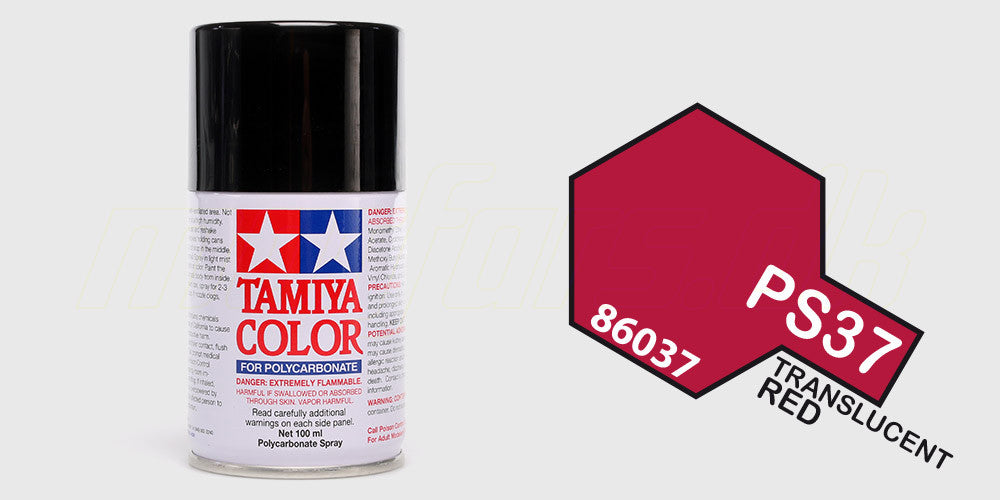 Tamiya Color PS-37 Translucent Red