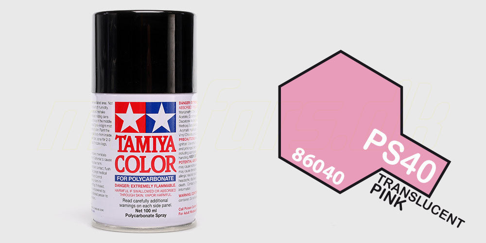 Tamiya Color PS-40Translucent Pink